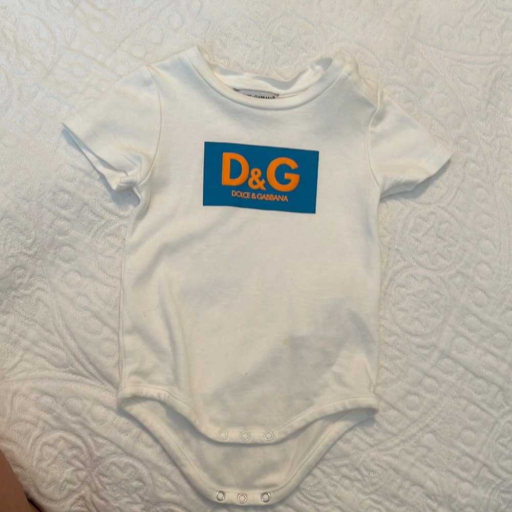 D&G onesie size 3-6 months